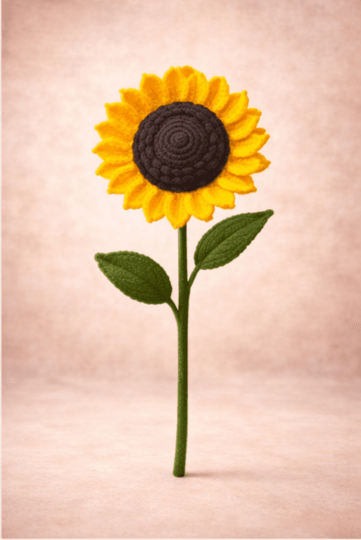 Crochet Sunflower